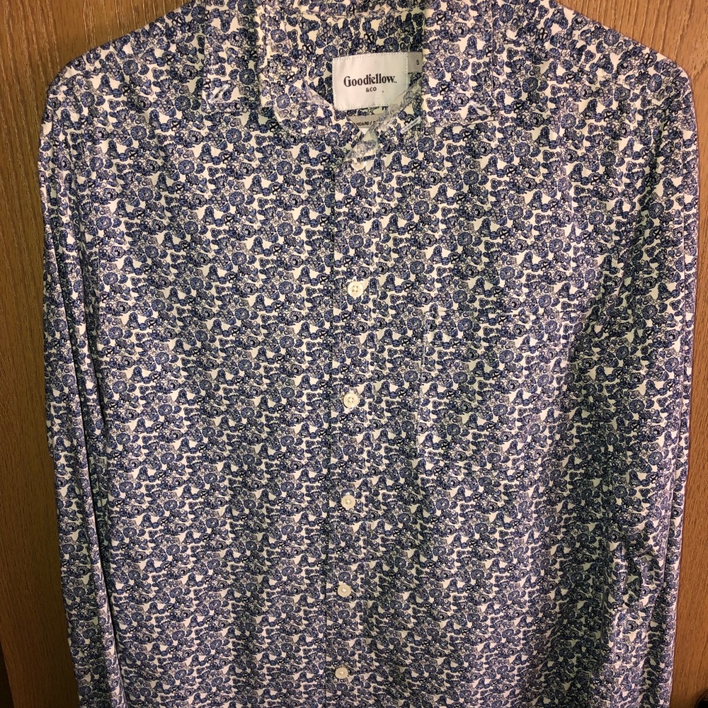 Men’s Floral Long sleeve shirt